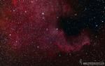 Nebulosa Norteam&eacute;rica NGC 7000